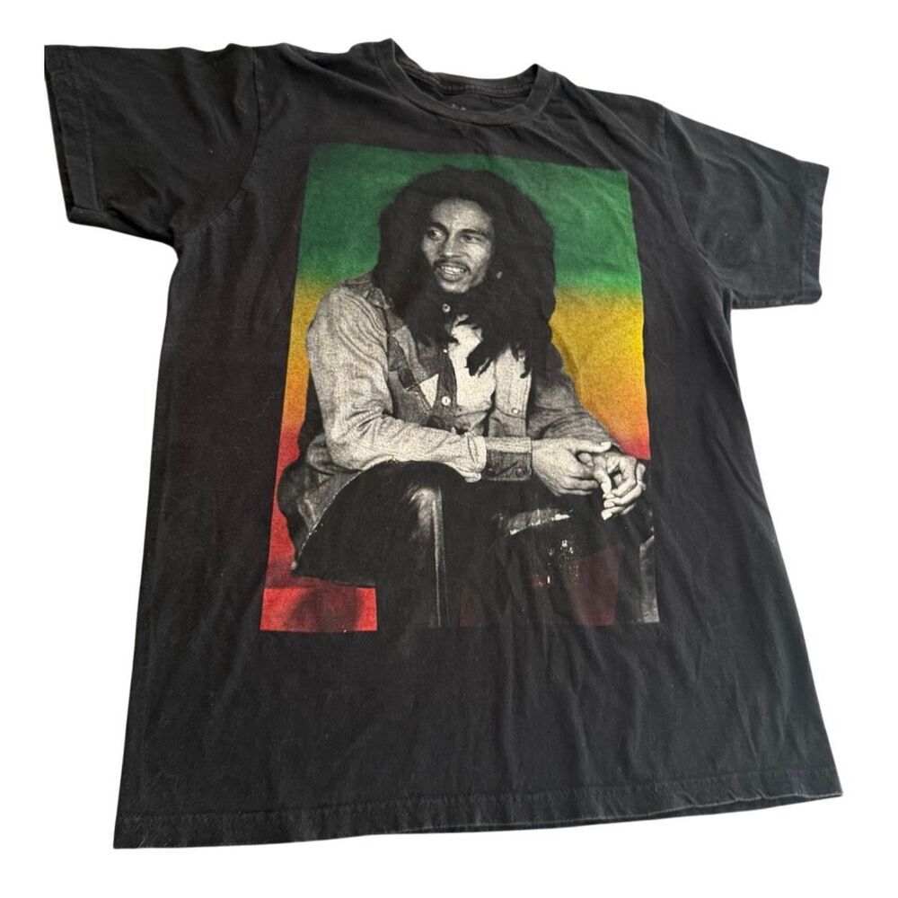 Zion Rootswear streetwear Bob Marley T-shirt size L